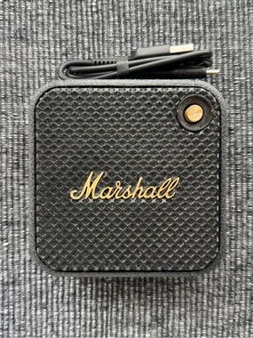 MARSHALL Willen Portable Bluetooth Speaker w/ USB-C Cable & Manuals